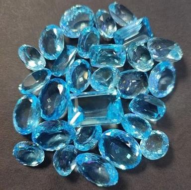 Eco Friendly Durable Natural Blue Topaz Gemstone