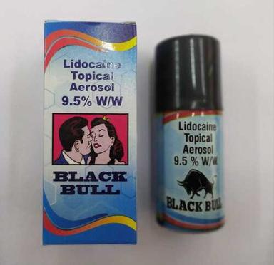 Black Bull Lidocaine Topical Aerosol Pain Relief Spray