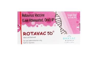 Rotavac 5D Rotavirus Vaccine Live Attenuated Oral IP