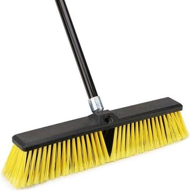 Durable Push Broom For Floor Cleaning