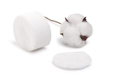 100% Organic Pure White Cotton Soft Rounds Pads
