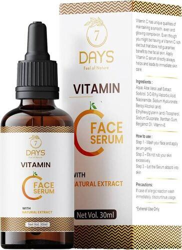 Vitamin C Face Serum For Moisturizing The Skin