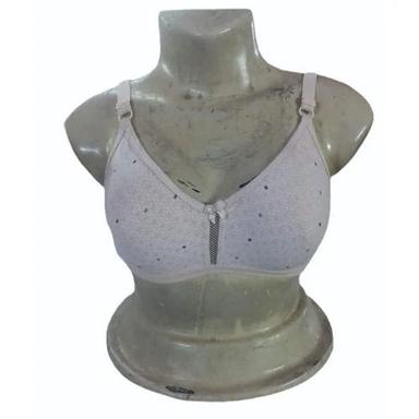 Daily Wear Skin-Friendly Regular Fit 3/4th Coverage Plain Cotton Non-Padded Ladies Bra