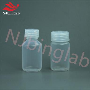 PFA Reagent Bottle Wide Mouth 100ml For Wet Electronic Chemical Storage