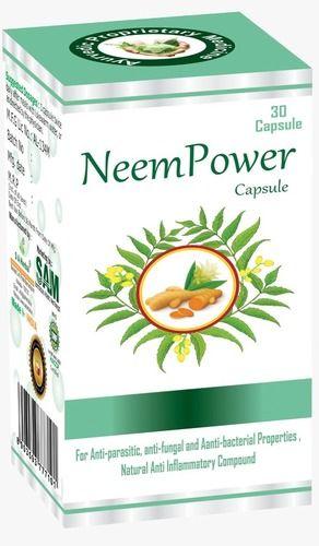 Neem Capsules Packaging Type Packaging Type Color Green