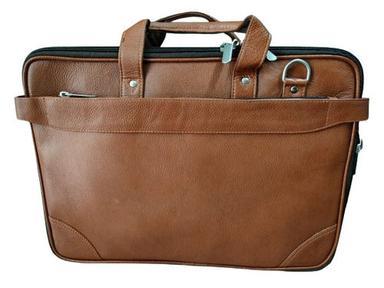 Zip Closure Leather Office Bags