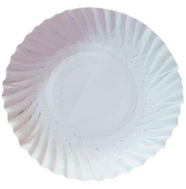 Round Shape White Paper Plates