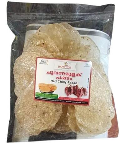 Dried and Tasty Red Chilly Rice Papad
