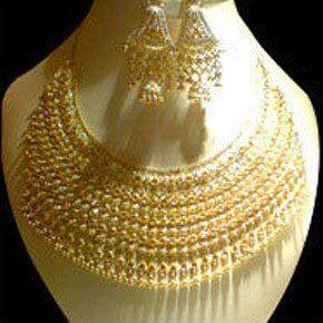 Traditional Gold Necklace Set Gender: Women'S
