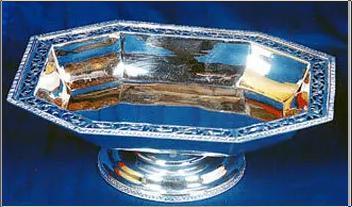 Designer Silver Serving Dish  Size: Various Sizes Are Available