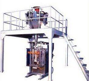 Multi-Function Packaging Machines Automatic Vertical Bagger With Multi Head Weighing System