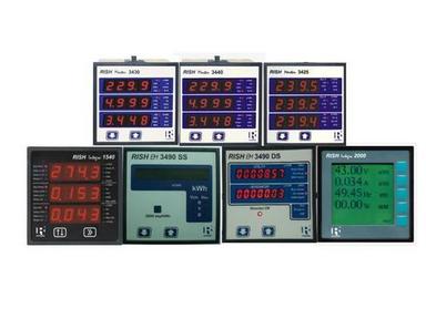 Panel Mounted Square Shape Digital Multifunction Meter For Industrial