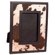 Brown Attractive Look Leather Picture Frames