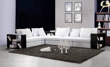 Feature : Eco-Friendly White Leather Sofa Set