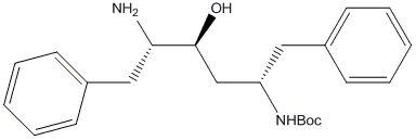 (2S,3S,5S)-5-(Tert-butyloxycarbonyl)amino-2-amino-3-hydroxy-1,6-diphenyl Hexane