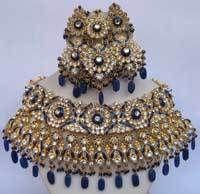 Golden Imitation Bridal Jewellery Set