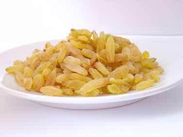 Light Yellow Indian Origin Dried Raisins