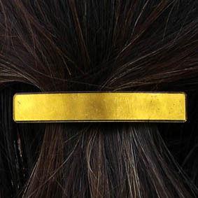 Long Gold Hair Clip