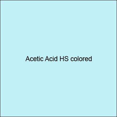 Acetic Acid HS Colored