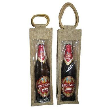 Jute Wine Bottle Bags