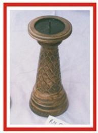 Brass Finish Candle Holders