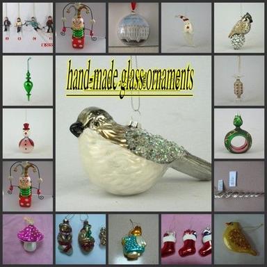 Hand-Made Glass Ornaments