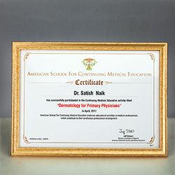 Certificate Frames