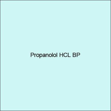  प्रोपेनोलोल एचसीएल बीपी 