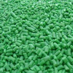 Plastic Granules - Color: Green