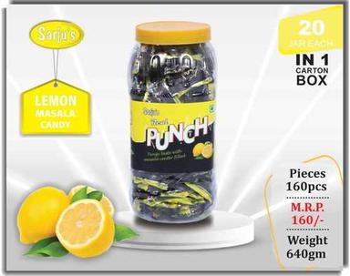 Solid Sarju Brand Real Punch Lemon Masala Candy