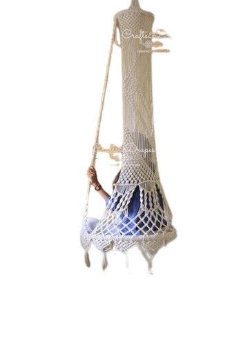 Durable Handmade Macrame Hanging Chair