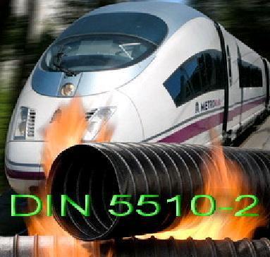 Din 5510-2 Burning Behaviour Test For Railway Components