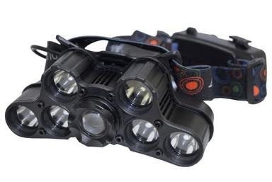 Black Color Led Head Lamp For Mining Application