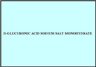 D-Glucuronic Acid Sodium Salt Monohydrate