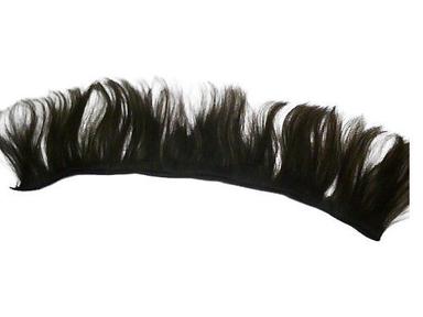 Remy Double Drawn Weft Hair - Color: Black