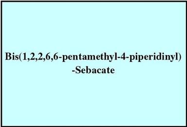  बिस (1,2,2,6,6-पेंटामेथिल-4-पाइपरिडिनिल) -सेबाकेट