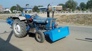 Blue Tractor Front Dozer And Blade