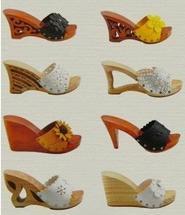 Vietnamese Wooden Clogs