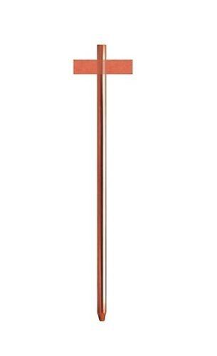 Rustproof Copper Bonded Earthing Electrode Rod With Clamp