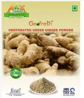 White Dehydrated Green Ginger Powder