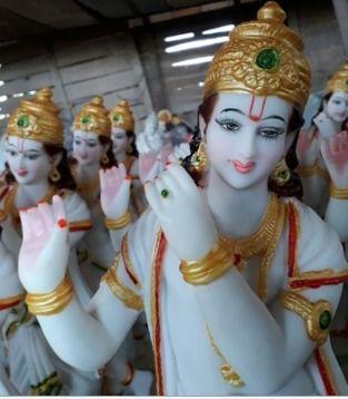 17" Krishna Sculpture