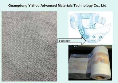 White Hydrophobic Pp Spunbond Nonwoven Fabric For Backsheet Of Baby&Adult Diaper