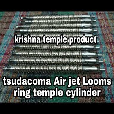 Textile Machinery Spares Tsudakoma Air Jet Loom Ring Temple Stud With Rubber Roller