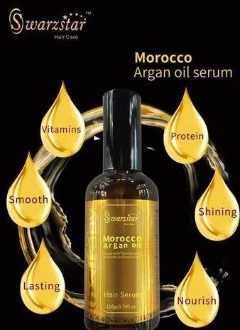 Styling Products Swarzstar Morocco Argan Oil Hair Serum Gold