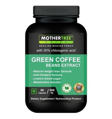 Green Coffee Beans Extract Capsules Cool And Dry Place