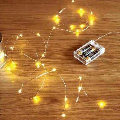 Decorative Copper String 100 Led Light, Usb Operated Wire For Diwali, Christmas