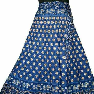 Multicolor Jaipuri Wrap Around Skirts