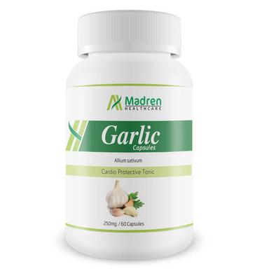 Garlic 250 Mg. Capsules Ingredients: Allium Sativum (Lahsun)