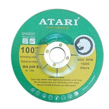 Atari 100X6 Mm Depressed Center (Dc) Wheel Green Diameter: 355 Millimeter (Mm)
