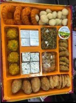 Wedding Bhaji Sweets Boxes